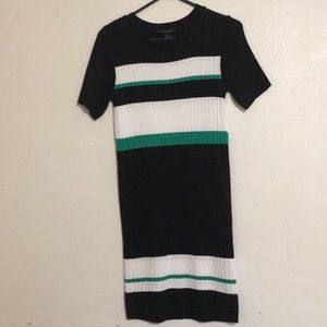 Forever21 fitted ribbed knit sweater dress